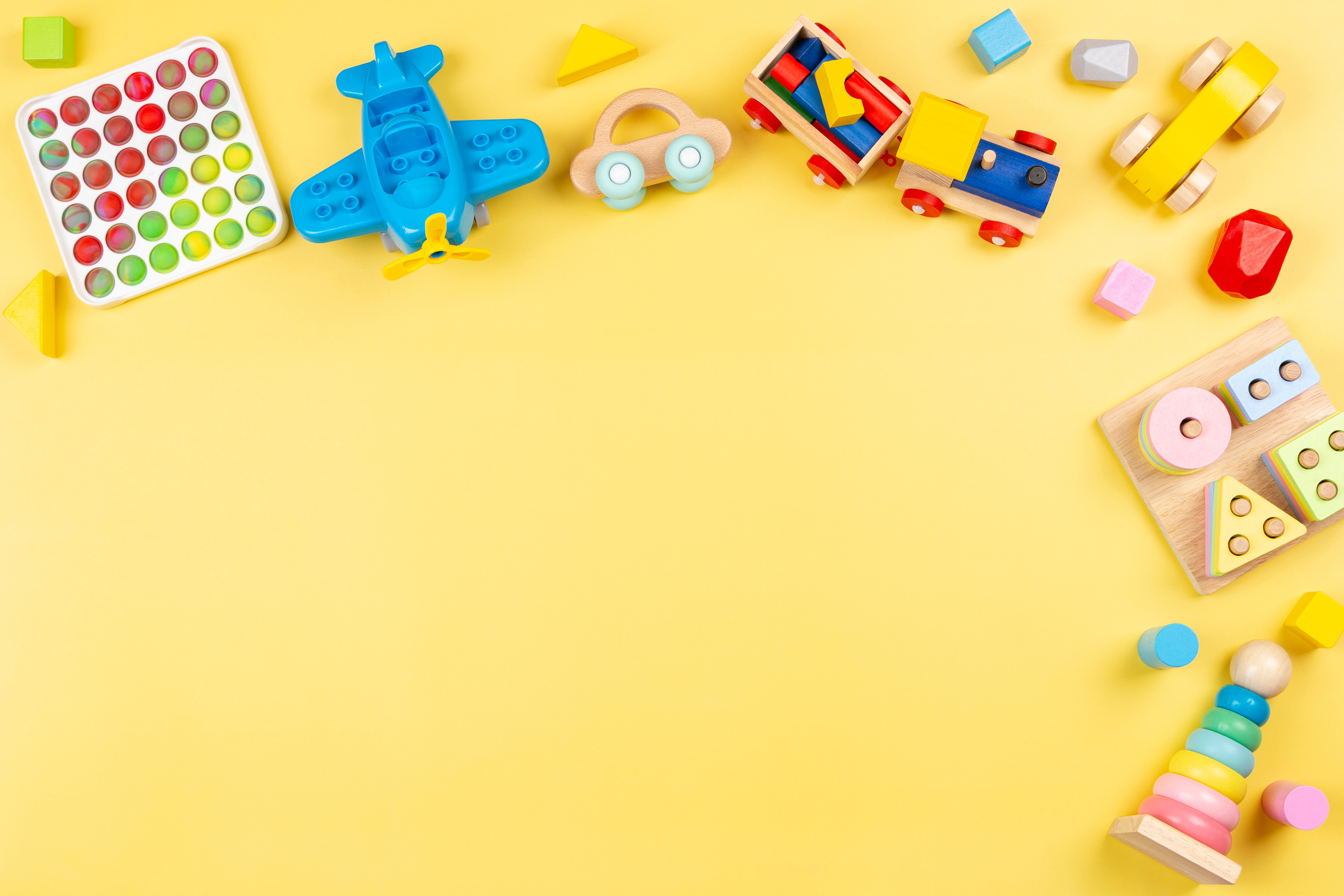 Baby Kids Toys Background